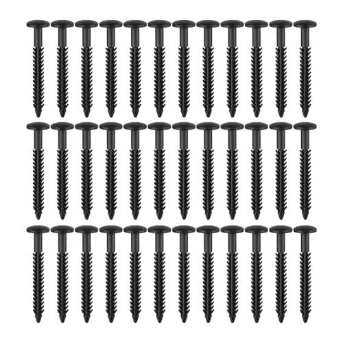 Erdanker Unkrautvlies - Erdnägel Kunststoff | Nägel Und Schrauben Set | 3 -Zoll -Fensterbildschirm Kolbenstifte | Verschlussfestern | Kleidungshardware Für Catch Lock Stoßstange Endarbeitstür von Generic