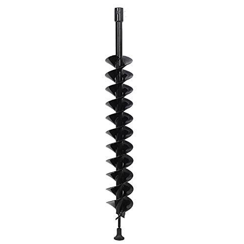 Erdschneckenbohrmaschine Bit 100x800mm Dual Blade Mangan Stahlloch Bagger zum Pflanzen von Bäumen Zaunpfosten Garten- und Landschaftsbauprojekte Erdschneckenbohrmaschine Bit 100x800mm Dual Blade Mangan Stahlloch Bagger zum Pflanzen von Bäumen Zaunpfosten Garten- und Landschaftsbauprojekte von Generic