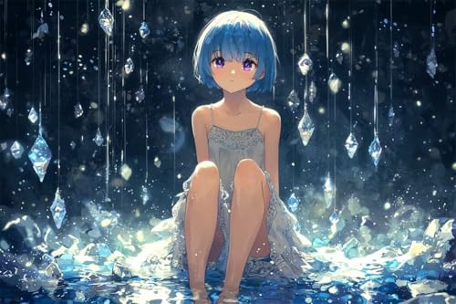 Erwachsene Diamond Painting DIY 5D Voll Bohren Set Anime Süßes Magisches Mädchen Bild Diamant Gemälde Diamant Malerei Arts Craft Perfekt Für Entspannung Und Decor Runder Diamant 70x105cm C0601 Erwachsene Diamond Painting DIY 5D Voll Bohren Set Anime Süßes Magisches Mädchen Bild Diamant Gemälde Diamant Malerei Arts Craft Perfekt Für Entspannung Und Decor Runder Diamant 70x105cm C0601 von Generic