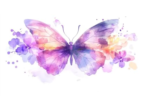 Erwachsene Diamond Painting DIY 5D Voll Bohren Set Aquarell Schmetterling Bild Diamant Gemälde Diamant Malerei Arts Craft Perfekt Für Entspannung Und Wand Decor Quadratischer Diamant 20x30cm B1476 Erwachsene Diamond Painting DIY 5D Voll Bohren Set Aquarell Schmetterling Bild Diamant Gemälde Diamant Malerei Arts Craft Perfekt Für Entspannung Und Wand Decor Quadratischer Diamant 20x30cm B1476 von Generic