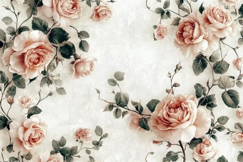 Erwachsene Diamond Painting DIY 5D Voll Bohren Set Elegante Schöne Blumen Bild Diamant Gemälde Diamant Malerei Arts Craft Perfekt Für Entspannung Und Decor Quadratischer Diamant 70x105cm C1841 von Generic