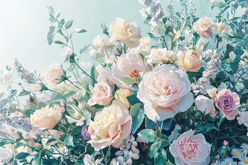 Erwachsene Diamond Painting DIY 5D Voll Bohren Set Elegante Schöne Blumen Bild Diamant Gemälde Diamant Malerei Arts Craft Perfekt Für Entspannung Und Decor Quadratischer Diamant 70x105cm C1846 Erwachsene Diamond Painting DIY 5D Voll Bohren Set Elegante Schöne Blumen Bild Diamant Gemälde Diamant Malerei Arts Craft Perfekt Für Entspannung Und Decor Quadratischer Diamant 70x105cm C1846 von Generic