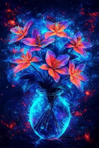 Erwachsene Diamond Painting DIY 5D Voll Bohren Set Farbenfrohe, Elegante Lilien Bild Diamant Gemälde Diamant Malerei Arts Craft Perfekt Für Entspannung Und Decor Runder Diamant 90x135cm C0081 Erwachsene Diamond Painting DIY 5D Voll Bohren Set Farbenfrohe, Elegante Lilien Bild Diamant Gemälde Diamant Malerei Arts Craft Perfekt Für Entspannung Und Decor Runder Diamant 90x135cm C0081 von Generic