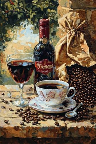 Erwachsene Diamond Painting DIY 5D Voll Bohren Set Handgemahlener Kaffee Bild Diamant Gemälde Diamant Malerei Arts Craft Perfekt Für Entspannung Und Decor Quadratischer Diamant 60x90cm C1467 Erwachsene Diamond Painting DIY 5D Voll Bohren Set Handgemahlener Kaffee Bild Diamant Gemälde Diamant Malerei Arts Craft Perfekt Für Entspannung Und Decor Quadratischer Diamant 60x90cm C1467 von Generic