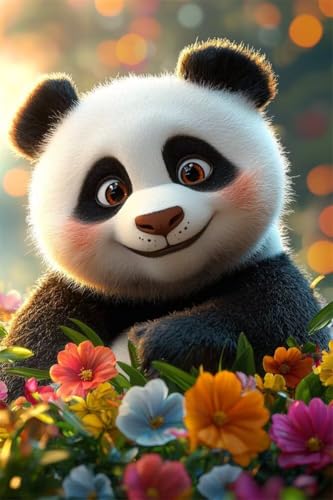 Erwachsene Diamond Painting DIY 5D Voll Bohren Set Niedlicher Cartoon Panda Bild Diamant Gemälde Diamant Malerei Arts Craft Perfekt Für Entspannung Und Wand Decor Quadratischer Diamant 20x30cm B1335 Erwachsene Diamond Painting DIY 5D Voll Bohren Set Niedlicher Cartoon Panda Bild Diamant Gemälde Diamant Malerei Arts Craft Perfekt Für Entspannung Und Wand Decor Quadratischer Diamant 20x30cm B1335 von Generic