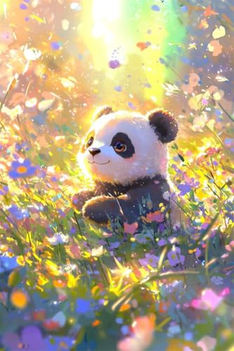 Erwachsene Diamond Painting DIY 5D Voll Bohren Set Süße Panda Blumen Bild Diamant Gemälde Diamant Malerei Arts Craft Perfekt Für Entspannung Und Wand Decor Quadratischer Diamant 30x45cm B1365 Erwachsene Diamond Painting DIY 5D Voll Bohren Set Süße Panda Blumen Bild Diamant Gemälde Diamant Malerei Arts Craft Perfekt Für Entspannung Und Wand Decor Quadratischer Diamant 30x45cm B1365 von Generic