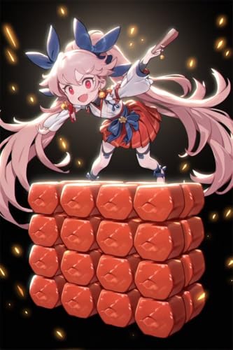 Erwachsene Diamond Painting DIY 5D Voll Bohren Set Süßes Anime Kimono Mädchen Bild Diamant Gemälde Diamant Malerei Arts Craft Perfekt Für Entspannung Und Decor Quadratischer Diamant 40x60cm B1319 von Generic