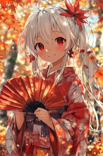 Erwachsene Diamond Painting DIY 5D Voll Bohren Set Süßes Anime Kimono Mädchen Bild Diamant Gemälde Diamant Malerei Arts Craft Perfekt Für Entspannung Und Decor Quadratischer Diamant 50x75cm B1320 Erwachsene Diamond Painting DIY 5D Voll Bohren Set Süßes Anime Kimono Mädchen Bild Diamant Gemälde Diamant Malerei Arts Craft Perfekt Für Entspannung Und Decor Quadratischer Diamant 50x75cm B1320 von Generic