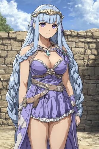 Erwachsene Diamond Painting DIY 5D Voll Bohren Set Süßes Sexy Anime Mädchen Bild Diamant Gemälde Diamant Malerei Arts Craft Perfekt Für Entspannung Und Wand Decor Quadratischer Diamant 50x75cm B1376 von Generic