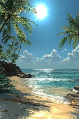 Erwachsene Diamond Painting DIY 5D Voll Bohren Set Wunderschöne Strandlandschaft Bild Diamant Gemälde Diamant Malerei Arts Craft Perfekt Für Entspannung Und Decor Runder Diamant 40x60cm C0476 Erwachsene Diamond Painting DIY 5D Voll Bohren Set Wunderschöne Strandlandschaft Bild Diamant Gemälde Diamant Malerei Arts Craft Perfekt Für Entspannung Und Decor Runder Diamant 40x60cm C0476 von Generic