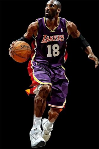 Erwachsene und Anfänger Diamond Painting DIY 5D Voll Bohren Set Cooler Nba Basketball Bild Diamant Gemälde Diamant Malerei Arts Craft Perfekt Für Entspannung Und Decor Runder Diamant 20x30cm C0450 Erwachsene und Anfänger Diamond Painting DIY 5D Voll Bohren Set Cooler Nba Basketball Bild Diamant Gemälde Diamant Malerei Arts Craft Perfekt Für Entspannung Und Decor Runder Diamant 20x30cm C0450 von Generic