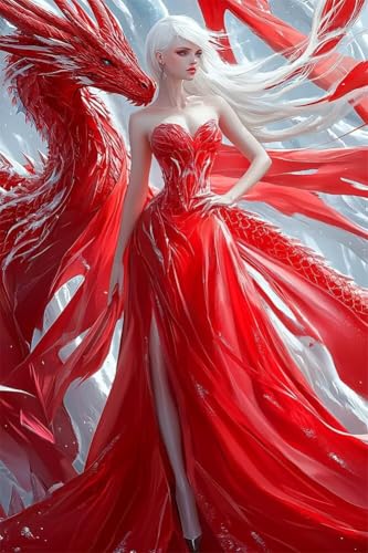 Erwachsene und Anfänger Diamond Painting DIY 5D Voll Bohren Set Drache Und Schönheit Bild Diamant Gemälde Diamant Malerei Arts Craft Perfekt Für Entspannung Und Decor Runder Diamant 90x135cm C0467 Erwachsene und Anfänger Diamond Painting DIY 5D Voll Bohren Set Drache Und Schönheit Bild Diamant Gemälde Diamant Malerei Arts Craft Perfekt Für Entspannung Und Decor Runder Diamant 90x135cm C0467 von Generic