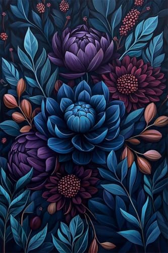 Erwachsene und Anfänger Diamond Painting DIY 5D Voll Bohren Set Elegante Schöne Blumen Bild Diamant Gemälde Diamant Malerei Arts Craft Perfekt Für Entspannung Und Decor Runder Diamant 60x90cm C0365 Erwachsene und Anfänger Diamond Painting DIY 5D Voll Bohren Set Elegante Schöne Blumen Bild Diamant Gemälde Diamant Malerei Arts Craft Perfekt Für Entspannung Und Decor Runder Diamant 60x90cm C0365 von Generic