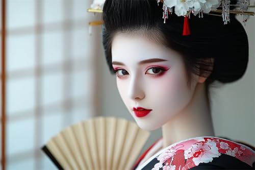 Erwachsene und Anfänger Diamond Painting DIY 5D Voll Bohren Set Japanische Geisha Bild Diamant Gemälde Diamant Malerei Arts Craft Perfekt Für Entspannung Und Decor Quadratischer Diamant 20x30cm C1843 Erwachsene und Anfänger Diamond Painting DIY 5D Voll Bohren Set Japanische Geisha Bild Diamant Gemälde Diamant Malerei Arts Craft Perfekt Für Entspannung Und Decor Quadratischer Diamant 20x30cm C1843 von Generic