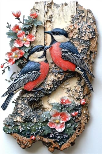 Erwachsene und Anfänger Diamond Painting DIY 5D Voll Bohren Set Schöner Bunter Vogel Bild Diamant Gemälde Diamant Malerei Arts Craft Perfekt Für Entspannung Und Decor Runder Diamant 60x90cm C0405 Erwachsene und Anfänger Diamond Painting DIY 5D Voll Bohren Set Schöner Bunter Vogel Bild Diamant Gemälde Diamant Malerei Arts Craft Perfekt Für Entspannung Und Decor Runder Diamant 60x90cm C0405 von Generic
