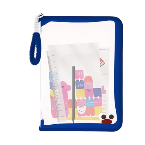 Erweiterbarer Aktenordner – Akkordeon-Ordner mit 13 Taschen, Brief-Format, transparenter Umschlag für Dokumentenordner, tragbarer Dokumentenorganisator von Generic