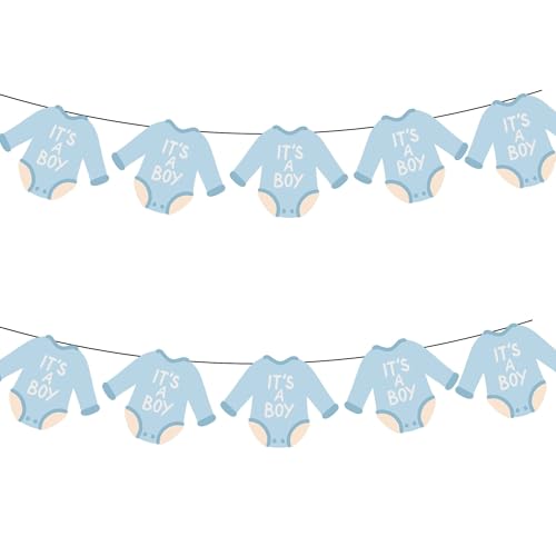 Es ist eine Jungen-Girlande, bedruckbare Jungen-Girlande, Babyparty-Banner, Geschlechtsoffenbarung, Party-Dekoration, Babyparty-Girlande, Party-Girlande, bedruckbar von Generic