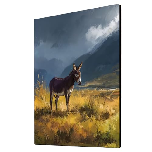 Esel Malen Nach Zahlen Erwachsene Tier Malen Nach Zahlen 110 x 80cm DIY Basteln Erwachsene Klarheit Farbe Leinwan Bilder mit Acrylfarben Set 3 Typen Pinsel für Wanddeko Wohnzimmer, Geschenke 2YH-6318 Esel Malen Nach Zahlen Erwachsene Tier Malen Nach Zahlen 110 x 80cm DIY Basteln Erwachsene Klarheit Farbe Leinwan Bilder mit Acrylfarben Set 3 Typen Pinsel für Wanddeko Wohnzimmer, Geschenke 2YH-6318 von Generic