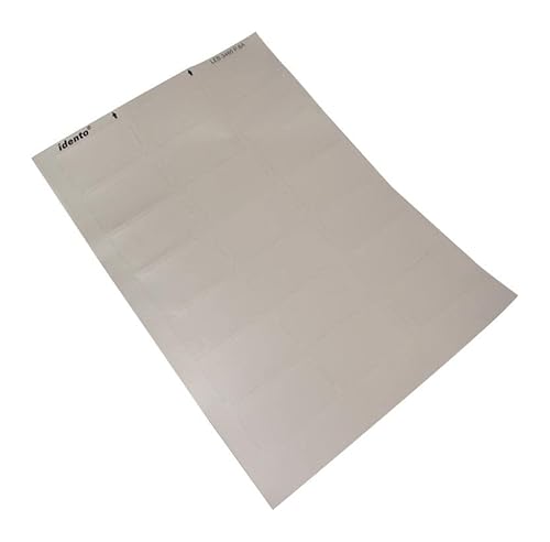 Etikett, BHT, A4, 6,4 x 15,2 mm, Karte 528, Blanko-Etiketten, Menge: 528 | LEB-0615P-9 Etikett, BHT, A4, 6,4 x 15,2 mm, Karte 528, Blanko-Etiketten, Menge: 528 | LEB-0615P-9 von Generic