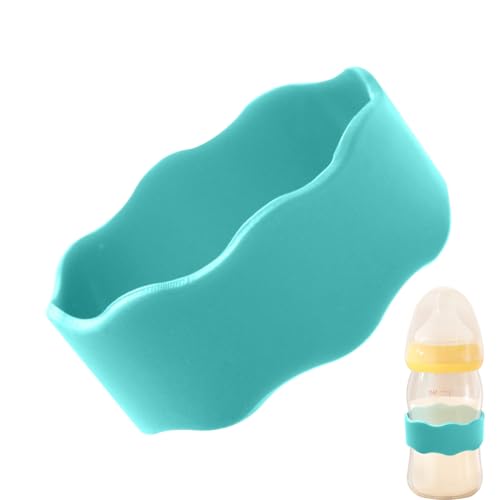 Etikettenband für Flaschen, Namensschilder aus Silikon für Krippe, wiederverwendbar, rutschfest, für Tassen, Kennzeichnung und Datum für Wasser, Milch, Klasse und Reise von Generic