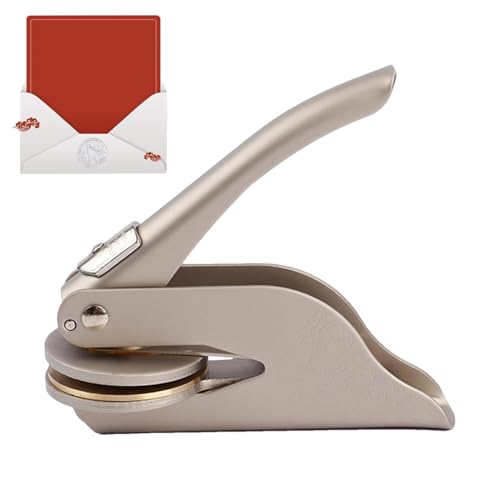 Ex-Libris personalisierbar – Personalisieren Sie den Firmenlogostempel, den tragbaren personalisierten Prägestempel | 10 cm personalisierte Metallbuchprägung, Siegel für Bücher, V-Karten Ex-Libris personalisierbar – Personalisieren Sie den Firmenlogostempel, den tragbaren personalisierten Prägestempel | 10 cm personalisierte Metallbuchprägung, Siegel für Bücher, V-Karten von Generic