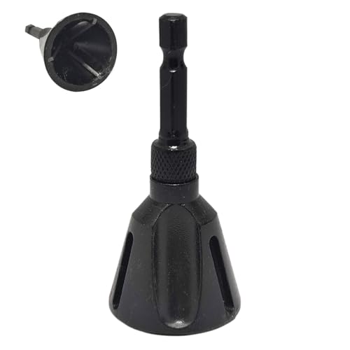 Externer Entgrater, Entburrikel-Werkzeug aus Metall, ergonomisch, multifunktional, ergonomisch, zur Reparatur des Schraubengewindes und zum Entfernen von Flecken von Generic