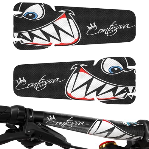 Fahrradband - PVC-Haifisch-Umwicklung, Anti-Kratz-Griffabdeckung, dekorative Grifffolie für Fahrrad-Enthusiasten, Hantelschicht Fahrradband - PVC-Haifisch-Umwicklung, Anti-Kratz-Griffabdeckung, dekorative Grifffolie für Fahrrad-Enthusiasten, Hantelschicht von Generic