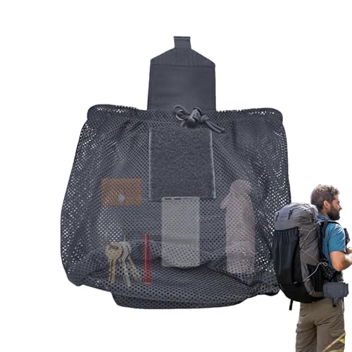 Faltbarer Müllbeutel aus Netzstoff, zum Recycling von Lebensmitteln, tragbare Einkaufstaschen mit Mesh-Design, multifunktionale Lebensmitteltasche, v Faltbarer Müllbeutel aus Netzstoff, zum Recycling von Lebensmitteln, tragbare Einkaufstaschen mit Mesh-Design, multifunktionale Lebensmitteltasche, v von Generic