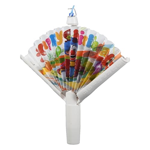 Fan Candle, Birthday Nicelle - Fan des Clown-Musters, lustiges Zubehör für Kuchen, eine Dessertdekoration für die Geburtstagsfeier, die Fan Candle, Birthday Nicelle - Fan des Clown-Musters, lustiges Zubehör für Kuchen, eine Dessertdekoration für die Geburtstagsfeier, die von Generic