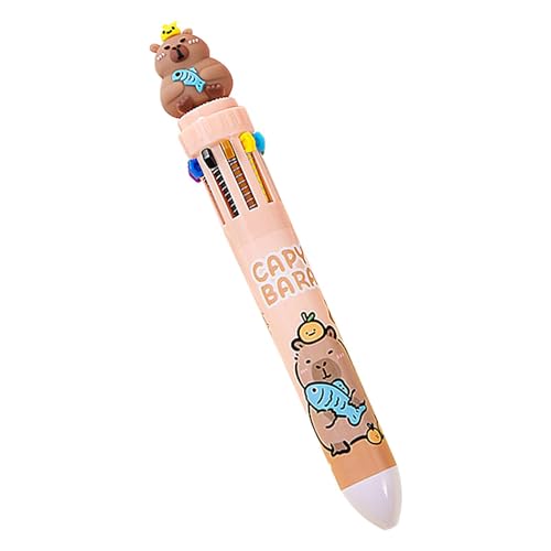 Farben-Kugelschreiber-Gelstifte – Niedliche Stifte Für Kinder, Mehrfarbige Wasserschweinchen-Kreisperlenschnüre | Langlebiger Kinder-Schreibstift Mit Feiner Spitze, Leichter, Mehrfarbiger, Einziehbare Farben-Kugelschreiber-Gelstifte – Niedliche Stifte Für Kinder, Mehrfarbige Wasserschweinchen-Kreisperlenschnüre | Langlebiger Kinder-Schreibstift Mit Feiner Spitze, Leichter, Mehrfarbiger, Einziehbare von Generic
