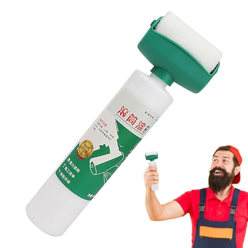 Farbrolle für Wandreparatur – Wandreparaturrolle | Weiße Farbe für Wand, weiße Lackfarbe für Wände, starke Abdeckung, Werkzeug für Wandreparatur, Lösung Farbrolle für Wandreparatur – Wandreparaturrolle | Weiße Farbe für Wand, weiße Lackfarbe für Wände, starke Abdeckung, Werkzeug für Wandreparatur, Lösung von Generic