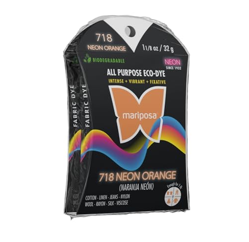 Farbstoffpulver, Neonorange, umweltfreundlich, biologisch abbaubar, Allzweckfarbe für natürliche und synthetische Stoffe, 2 Stück Farbstoffpulver, Neonorange, umweltfreundlich, biologisch abbaubar, Allzweckfarbe für natürliche und synthetische Stoffe, 2 Stück von Generic