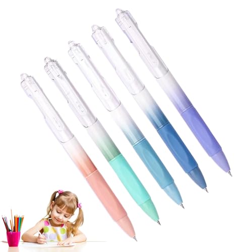 Farbverlaufsstifte Shell – Premium-Set mit einziehbaren Stiften, glatte Tinte | Kugelschreiber mit ergonomischem Griff, schwarze und blaue Tinte | Schreibutensilien für Büro, Schule, Zuhause Farbverlaufsstifte Shell – Premium-Set mit einziehbaren Stiften, glatte Tinte | Kugelschreiber mit ergonomischem Griff, schwarze und blaue Tinte | Schreibutensilien für Büro, Schule, Zuhause von Generic