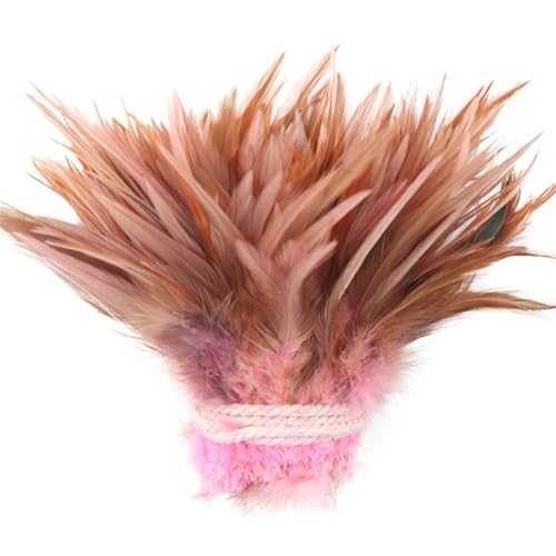 Fasanenfedern für Bastelarbeiten, Schmuck, Handwerk, Dekoration, künstliche Dekoration, DIY, Karnevals-Zubehör, 1 Rolle Fasanenfedern für Bastelarbeiten, Schmuck, Handwerk, Dekoration, künstliche Dekoration, DIY, Karnevals-Zubehör, 1 Rolle von Generic