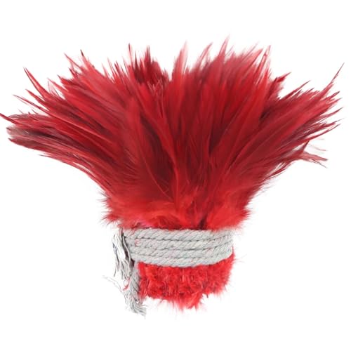 Fasanenfedern für Bastelarbeiten, Schmuck, Handwerk, Dekoration, künstliche Dekoration, DIY, Karnevals-Zubehör, Rot, 1 Stück Fasanenfedern für Bastelarbeiten, Schmuck, Handwerk, Dekoration, künstliche Dekoration, DIY, Karnevals-Zubehör, Rot, 1 Stück von Generic