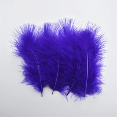 Fasanfedern, Weiß, zum Basteln, Federn für Kleidung, Karneval, Assesoires, Lila, 50 Stück Fasanfedern, Weiß, zum Basteln, Federn für Kleidung, Karneval, Assesoires, Lila, 50 Stück von Generic