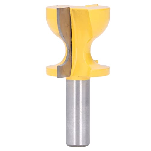 Fensterblock Kante Bithocker Formrouter Bit 1/2in Runde Shank Hochgeschwindigkeit Stahl Trimmbücher für Holzbearbeitungsfenster -Türkante Trimmen Fensterblock Kante Bithocker Formrouter Bit 1/2in Runde Shank Hochgeschwindigkeit Stahl Trimmbücher für Holzbearbeitungsfenster -Türkante Trimmen von Generic