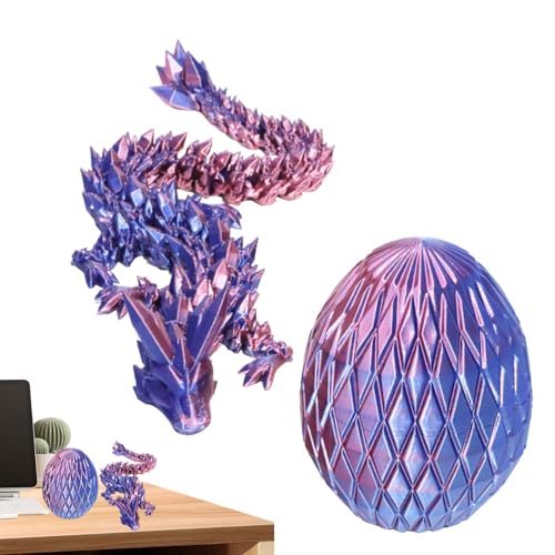 Fidget Dragons in einem Drachen für Kinder | Realistisches und lustiges Fidget Spielzeug: niedliches Fidget Spielzeug für Haustiere, Tischdekoration für Armaturenbretter im Auto, Wohnzimmer von Generic