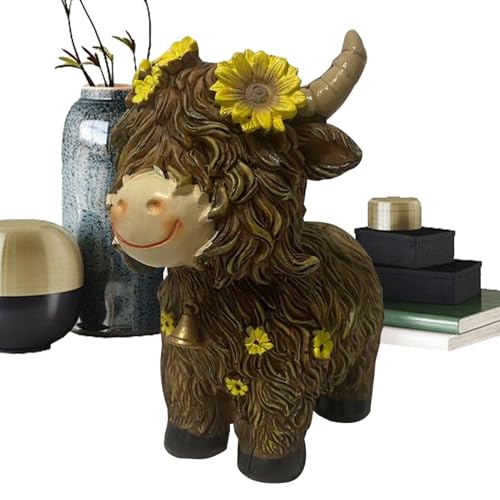Figur - Cows Cake Dekorationen, Mini -Kuhfiguren für Kuchen | Kuhparty Gefälligkeiten für Babyparty -Geburtstagsfeier, Geburtstagsgeschenke Collec von Generic