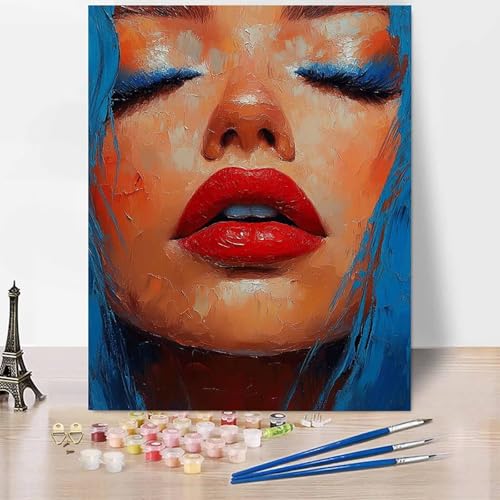 Figur Malen Nach Zahlen Erwachsene Frau Malen Nach Zahlen Kreativ Set Erwachsene 20 x 30 cm, Leinwand Ölgemälde Bastelset mit Pinsel und Farben für Deko, Geschenke für Frauen, Ohne Rahmen -XY83D Figur Malen Nach Zahlen Erwachsene Frau Malen Nach Zahlen Kreativ Set Erwachsene 20 x 30 cm, Leinwand Ölgemälde Bastelset mit Pinsel und Farben für Deko, Geschenke für Frauen, Ohne Rahmen -XY83D von Generic