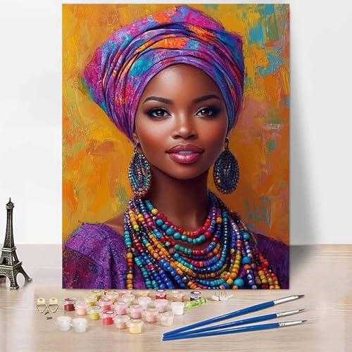 Figur Malen Nach Zahlen Erwachsene Frau Malen Nach Zahlen Kreativ Set Erwachsene 40x50cm, Leinwand Ölgemälde Bastelset mit Pinsel und Farben für Zimmer Deko, Geschenke für Frauen, Ohne Rahmen -XY4A Figur Malen Nach Zahlen Erwachsene Frau Malen Nach Zahlen Kreativ Set Erwachsene 40x50cm, Leinwand Ölgemälde Bastelset mit Pinsel und Farben für Zimmer Deko, Geschenke für Frauen, Ohne Rahmen -XY4A von Generic