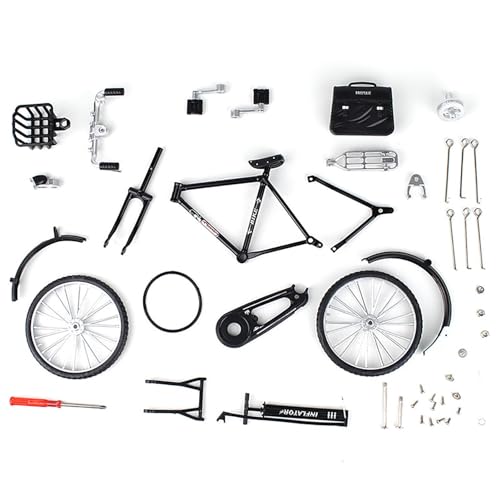 Finger-Fahrrad-Set – Retro-Miniatur-Fahrradmodell | DIY-Simulationsspielzeug, unterhaltsames Fidget, kreative Tischdekoration, Spielset für Kinder und Erwachsene, realistischer Maßstab 1/10 Finger-Fahrrad-Set – Retro-Miniatur-Fahrradmodell | DIY-Simulationsspielzeug, unterhaltsames Fidget, kreative Tischdekoration, Spielset für Kinder und Erwachsene, realistischer Maßstab 1/10 von Generic
