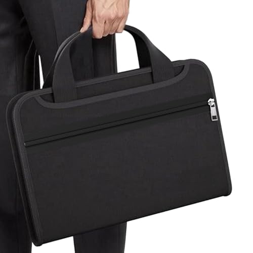 FirepRoof Fächermappe, erweiterbare Aktenordner, Dokumentenmappe mit mehreren Taschen von Generic
