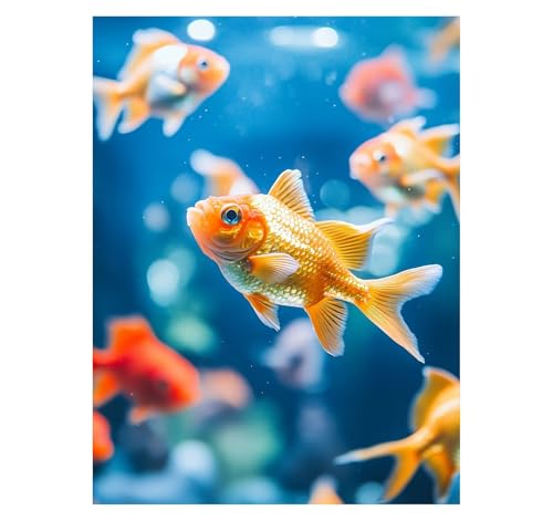 Fisch Malen Nach Zahlen Erwachsene Meereslebewesen Malen Nach Zahlen 70 x 50 CM DIY Basteln Erwachsene Klarheit Farbe Leinwan Bilder mit Acrylfarben Set 3 Typen Pinsel für Wanddeko Wohnzimmer YH2-2629 Fisch Malen Nach Zahlen Erwachsene Meereslebewesen Malen Nach Zahlen 70 x 50 CM DIY Basteln Erwachsene Klarheit Farbe Leinwan Bilder mit Acrylfarben Set 3 Typen Pinsel für Wanddeko Wohnzimmer YH2-2629 von Generic