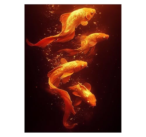 Fisch Malen Nach Zahlen Erwachsene Tier Malen Nach Zahlen 70x95 CM DIY Basteln Erwachsene Klarheit Farbe Leinwan Bilder mit Acrylfarben Set 3 Typen Pinsel für Wanddeko Wohnzimmer, Geschenke YH2-2616 Fisch Malen Nach Zahlen Erwachsene Tier Malen Nach Zahlen 70x95 CM DIY Basteln Erwachsene Klarheit Farbe Leinwan Bilder mit Acrylfarben Set 3 Typen Pinsel für Wanddeko Wohnzimmer, Geschenke YH2-2616 von Generic