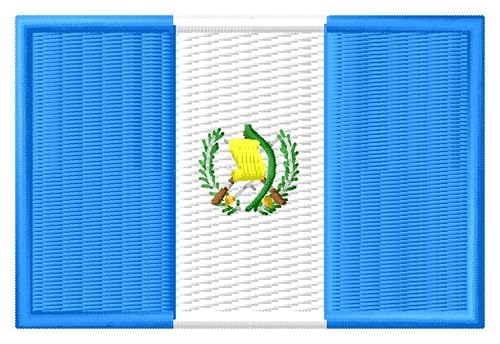 Flagge Guatemala Patch Aufnäher parche Bordado brodé patche écusson Toppa ricamata von Generic