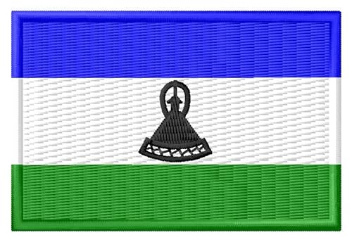 Flagge Lesotho Patch Aufnäher parche Bordado brodé patche écusson Toppa ricamata von Generic