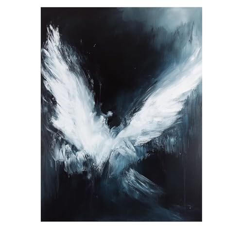 Flügel Malen Nach Zahlen Erwachsene Abstrakt Malen Nach Zahlen 80x60CM DIY Basteln Erwachsene Klarheit Farbe Leinwan Bilder mit Acrylfarben Set 3 Typen Pinsel für Deko Wohnzimmer Geschenke YH2-2610 Flügel Malen Nach Zahlen Erwachsene Abstrakt Malen Nach Zahlen 80x60CM DIY Basteln Erwachsene Klarheit Farbe Leinwan Bilder mit Acrylfarben Set 3 Typen Pinsel für Deko Wohnzimmer Geschenke YH2-2610 von Generic