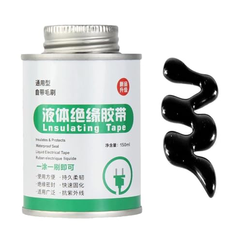 Flüssiges Elektrisches Klebeband, Flüssiggummi, hitzebeständiges Isolierband, 150 ml, wasserdicht, zur Dekoration von Schaltungen, elektronischen Instrumenten, halbrunden Materialien von Generic