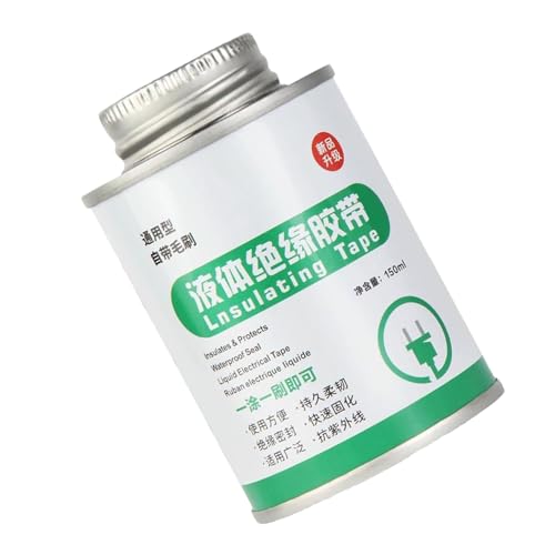 Flüssiges Isolierband, Flüssiggummi, Isolierband, 150 ml, Isolierung von Flüssigdraht, wasserdicht, elektrisches Klebeband für Automobil-Verkabelung, Dekoration von Schaltungen, Elektroheizungen Flüssiges Isolierband, Flüssiggummi, Isolierband, 150 ml, Isolierung von Flüssigdraht, wasserdicht, elektrisches Klebeband für Automobil-Verkabelung, Dekoration von Schaltungen, Elektroheizungen von Generic